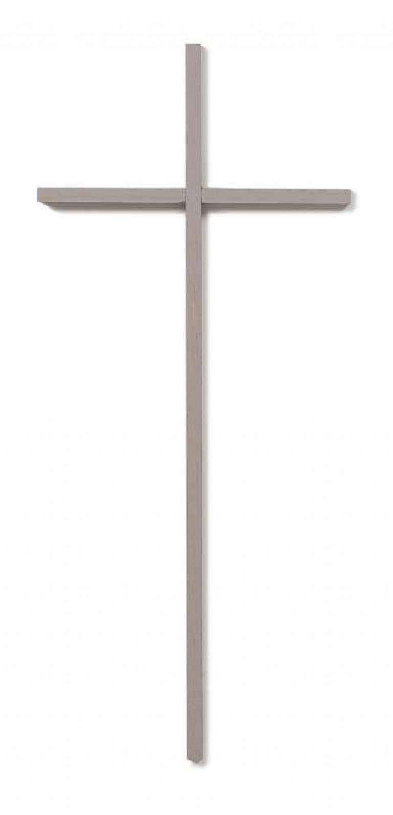 KRUIS HOUT LICHTGRIJS 45X20